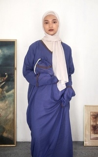 Mukena Navy Salur Mukena