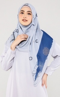 Printed Scarf Jilbab Azura