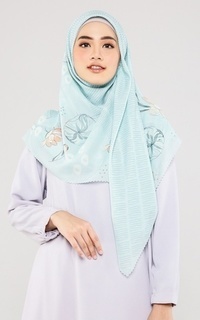 Hijab Motif Jilbab Aurelia Series in Mint
