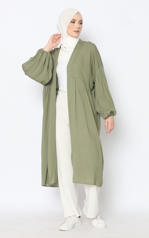 Cardigan - Chafia MSO Outer MSC085 - Green Army