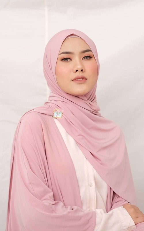 Hijab Instan - Hijab Lathya x Ibu Punya Mimpi - Pink - Pink