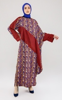 Long Dress Hingbird A-Simetric Abaya