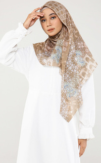 Printed Scarf Chassa Warm Earth (Voal Square)