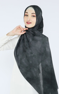 Pashmina Marble Pleated Hijab Pashmina Plisket - MARQUINA MARQUINA-422952