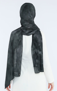 Pashmina Marble Pleated Hijab Pashmina Plisket - MARQUINA MARQUINA-422953