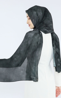 Pashmina Marble Pleated Hijab Pashmina Plisket - MARQUINA MARQUINA-422956