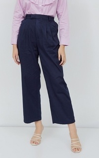 Pants NONA Bermuda Long Pants Navy Blue