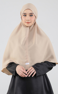 Basic Bergo Khadeeja in Taupe Beige