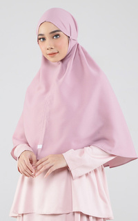 Basic Bergo Khadeeja in Rose Pink