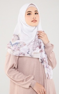 Printed Scarf Kazumi Series - Snow