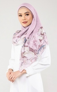 Hijab Motif Kazumi Series - Blush