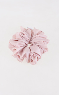 Ikat Rambut Voluminous Scrunchie Rose Pink