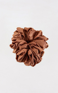 Ikat Rambut Voluminous Scrunchie Clay