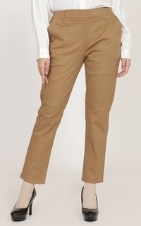 Pants Celana Katun Basic Della - FIT BB 85 kg- Officewear Look