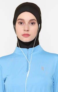 Instant Hijab Nawra Earphone Sport Hijab