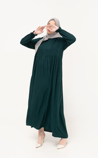 Gamis Atiya Dress / Emerald