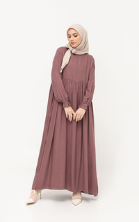 Long Dress Atiya Dress / Taupe Rose