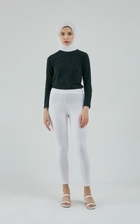 Celana MFMW Debor Celana Legging Putih Putih-430653