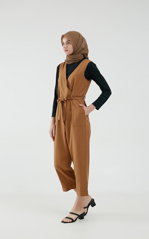 Jumpsuit - MFMW Danish Jumpsuit Coklat - Coklat