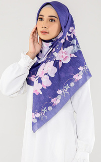 Hijab Motif Orchid Series - Violet