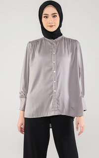 Kemeja Aida Shirt - Grey