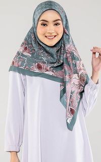 Printed Scarf Laiqa Pine (Voal Square)