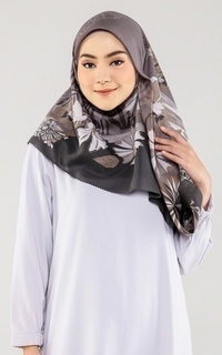 Printed Scarf Voal Hijab Floral Pattern Bloom Flower