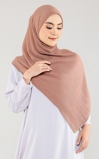 Pashmina Mocca Plisket