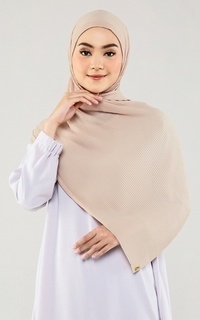 Pashmina Khaki Plisket