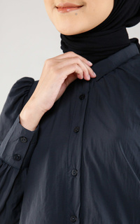 Kemeja Karine Shirt Dark Grey-435507