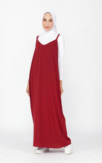 Overall belle overal maroon
