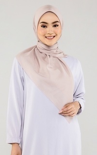 Hijab Polos Voal Square Basic - Sand