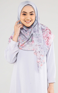 Printed Scarf Zahwa Seal (Voal Square)