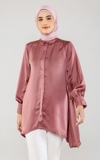 Kemeja Sahira Shirt - Brown