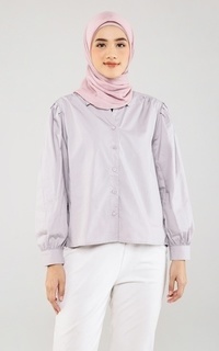 Kemeja Chloe Shirt - Grey