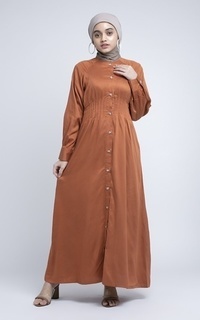 Long Dress MFMW Hammam Dress Terracota 