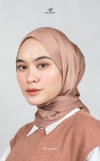 Pashmina Pashmina Silk Crinkle Chiffon Rosegold-442578