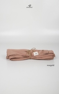 Pashmina Pashmina Silk Crinkle Chiffon Rosegold-442579