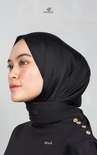 Pashmina Pashmina Silk Crinkle Chiffon black-442590