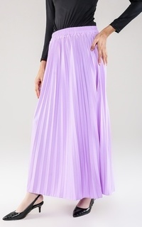 Skirt Pleats Skirt Lilac