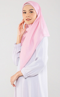 Hijab Motif The Tapis Square - Cotton Candy