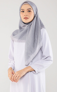 Printed Scarf The Tapis Square - Fossil