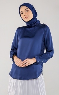 Blouse Pia Blouse - Navy