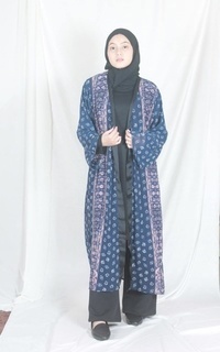 Cardigan outer abaya 