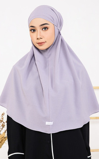 Instant Hijab Basic Bergo Fateema Grey