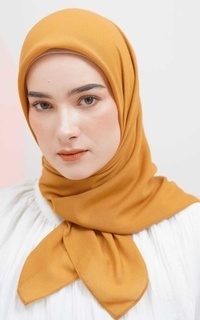 Plain Scarf Kanya Scarf Square Hijab