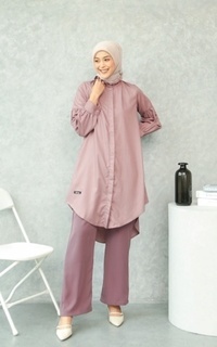 Tunic Tunik Larifa Purple