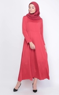 Gamis Sofia Dress Red-453749