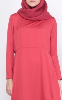 Gamis Sofia Dress Red-453751