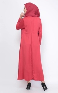 Gamis Sofia Dress Red-453753